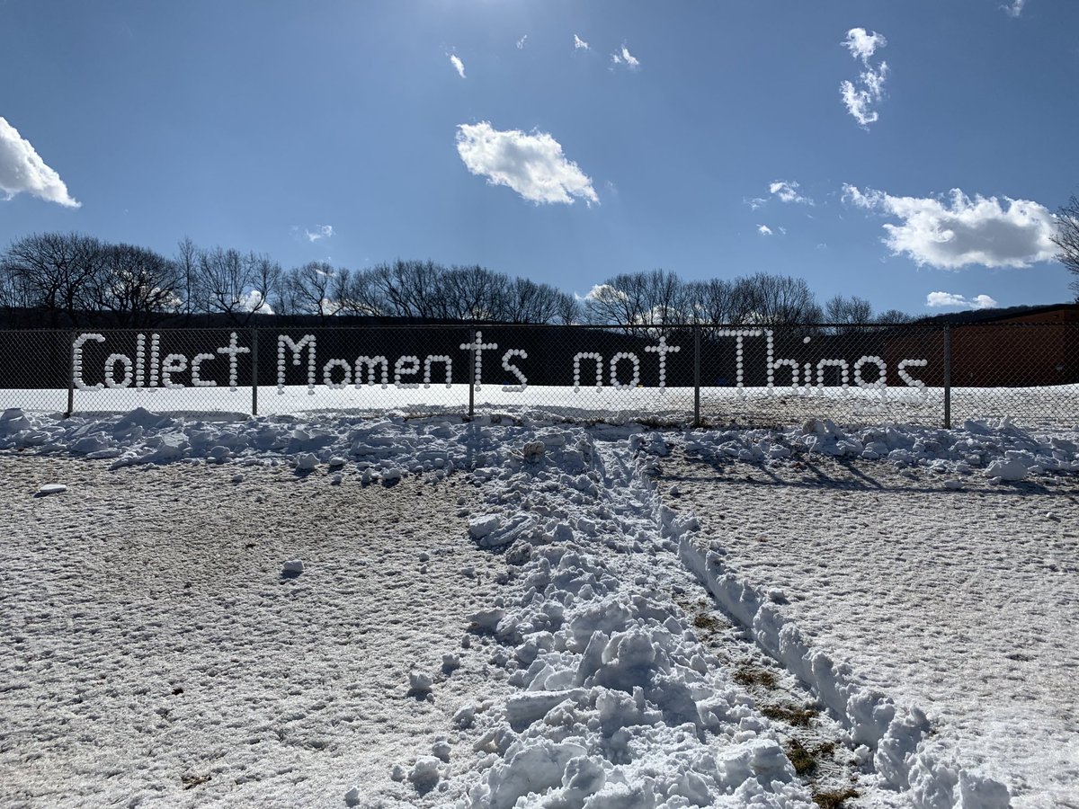 In the end, things don’t matter but the time we spent with others does. #SSSct ⁦<a href="/BristolCTSchool/">Bristol Public Schools</a>⁩ ⁦<a href="/galske_lisa/">Lisa Galske</a>⁩ ⁦<a href="/DavidJHuber/">David Huber, Ed. D.</a>⁩ ⁦<a href="/BristolAllHeart/">Bristol, Connecticut</a>⁩