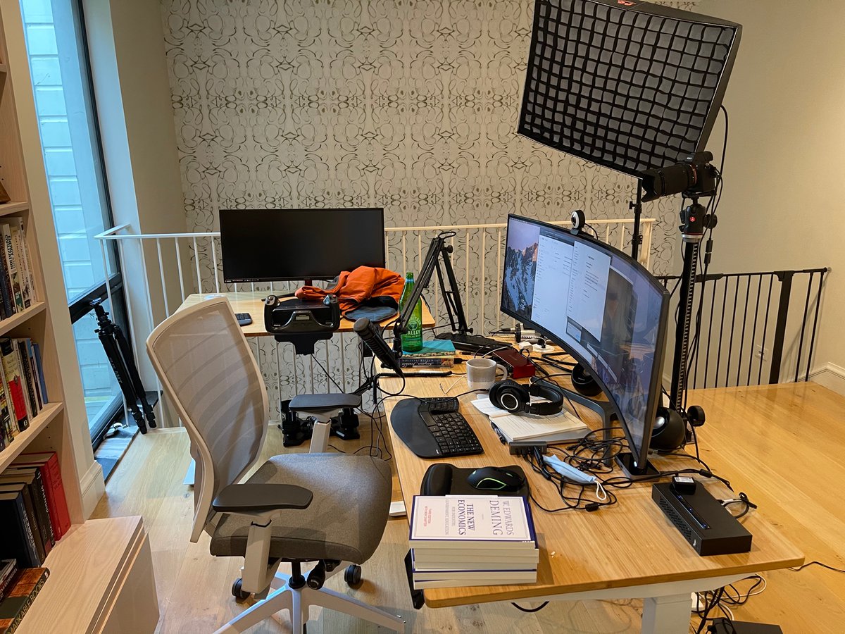 A great web cam set up in the 2020s is like a fine Italian suit in the '80s.