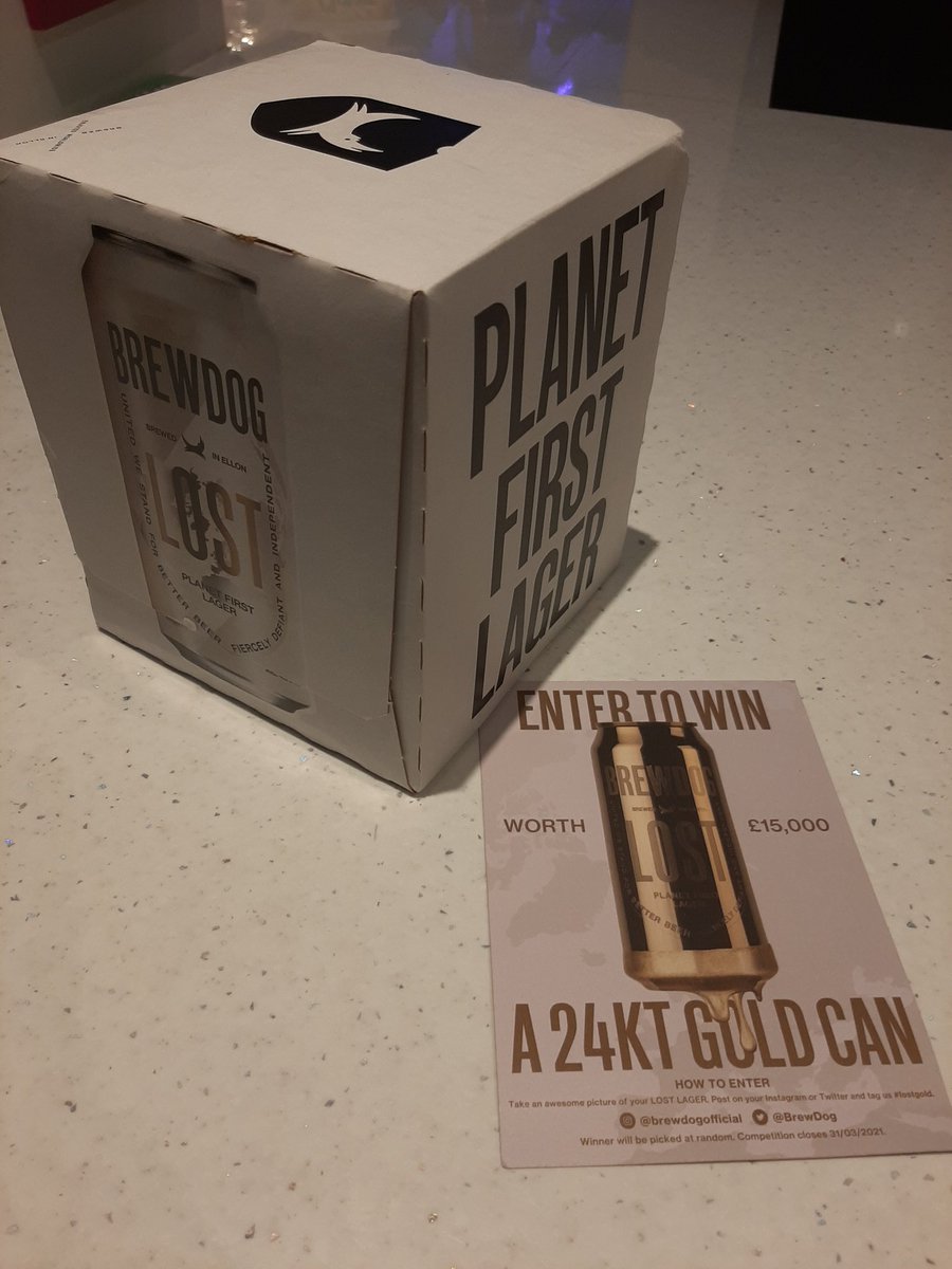 TonyGibsonEFC's tweet photo. Here's hoping to win a rather special can @brewdog! #lostgold https://t.co/PgfoXW6w4p