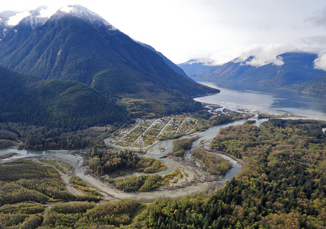 Energy Champion Vince Robinson is engaging with Nuxalk members to update the Community Energy Plan and advance community-owned hydro and smaller clean energy projects, like a solar project at the community’s school to generate youth-led participation in clean energy.