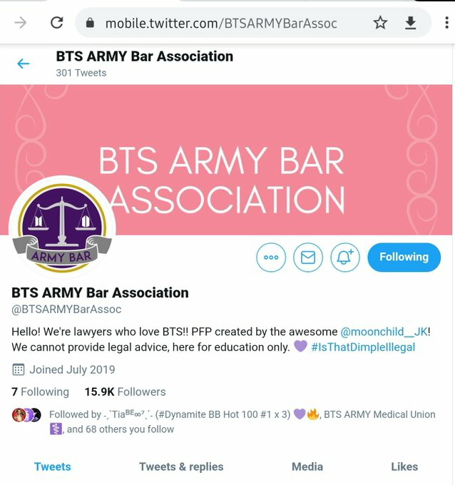 Medical Professional? Need support group? -  @armymedunionIn Med School? Need help? -  @ArmyMedStudents Need Mental Health support? Or someone to talk to? They have support in Multiple Language -  @BTS_AHCLawyers or in legal field? -  @BTSARMYBarAssoc  #BTSARMY  @BTS_twt