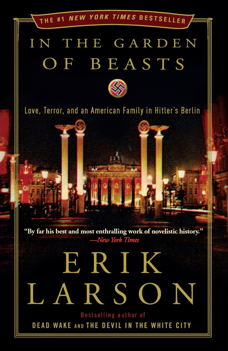 In the Garden of Beasts by Erik LarsonThe story of William E Dodd, American ambassador to Germany during Hitler's rise to power. Shocking and disturbing in equal measures because, frankly, we have not learned the lessons of history.  https://amzn.to/2OiHpCe 