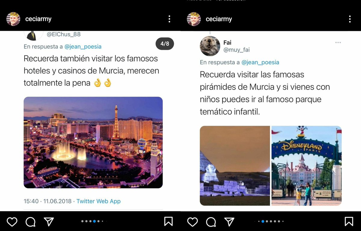 Pattri_Mf's tweet photo. He visto esta publicación de @ceciarmy  y bueno, sé que ahora mismo Murcia es considerada por muchos el culo de España, pero ya que estamos echando unos jajas con lo que tiene y no tiene nuestra región, os invito a echarle un ojo a este hilo. https://t.co/PggmVcx5dP