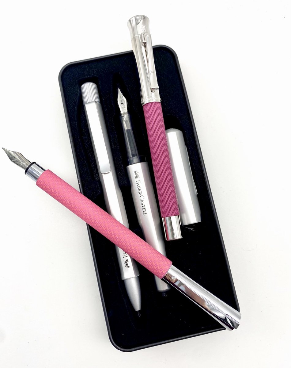 V-Day is about love ❤ We love our customers and writing instruments and we have a giveaway featuring  Faber-Castell. To Enter: Comment here on Twitter, IG or FB with what you love about writing and/or writing instruments. Tag a friend and/or share for an additional entry.