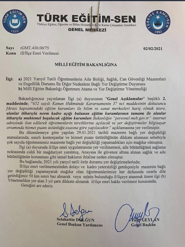 MaviYesil_Dunya's tweet photo. @TalipGeylan06 @RTErdogan İliçiÖzrüGörün ZiyaHocam

İL İÇİ ÖZÜR grubu Öğrt.
🔹ADALET İstiyor
🔹İLİÇİ ÖZÜR grubuna İLÇE EMRİ istiyor
🔹ÇÖZÜM istiyor
🔹HASTASINA bakmak istiyor
🔹ÖZÜR İLÇELERİNDE çalışmak istiyor 
@tcmeb @ziyaselcuk @omerinan06 @safran1958 @demiiryakup @TalipGeylan06 @mysdgn @fuatyigitt https://t.co/Qbooj8yUC1