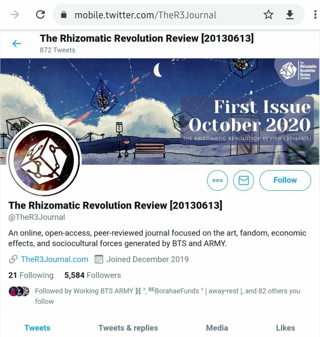 In the field of education? Or may be aspiring educators? Fear not! We got you! -  @BTSARMYTeachersAre you a scholar wondering about BTS effect? We have a place for you to feed those Namjoon brain cells -  @BangtanScholars  @ResearchBTS  @TheR3Journal  #BTSARMY  @BTS_twt