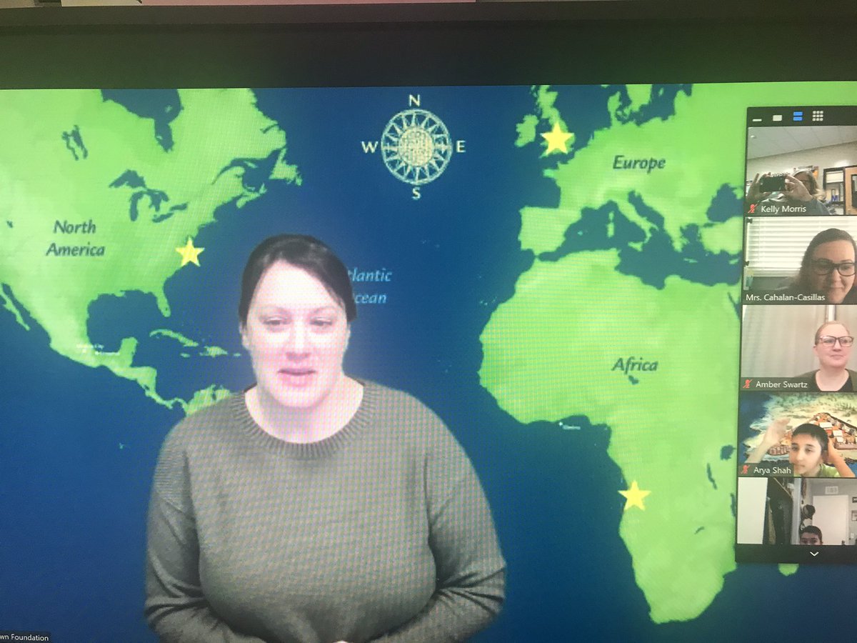 Our 5th graders are enjoying their virtual field trip with our friends from the Jamestown Settlement Museum in Williamsburg, Virginia.