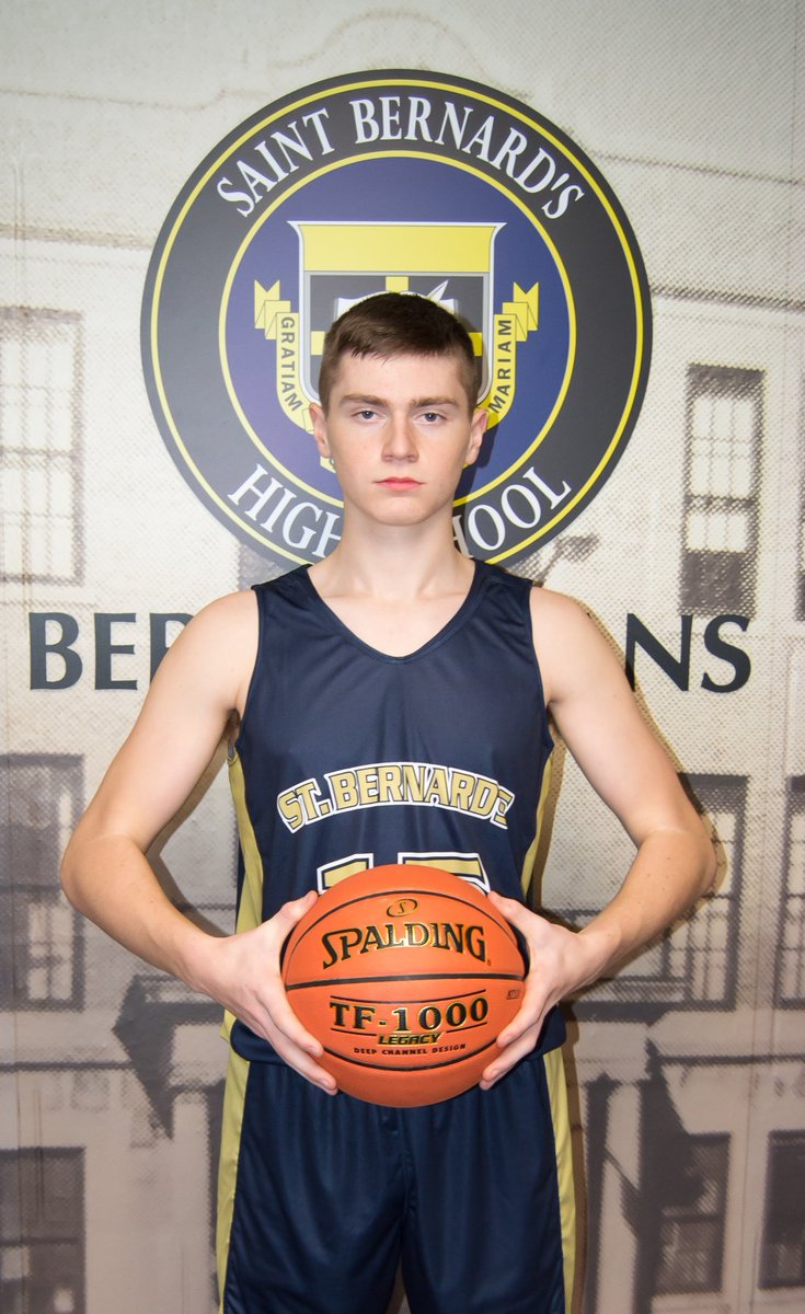 <a href="/STB_Basketball/">St. Bernard’s Boys Basketball</a> Senior Highlight!!

BRANDON GIBBONS
Hometown: Shirley 
Number:15
Position: Shooting guard
2 yr Varsity player 
Plans on attending either Merrimack or Assumption in the fall, majoring in business.