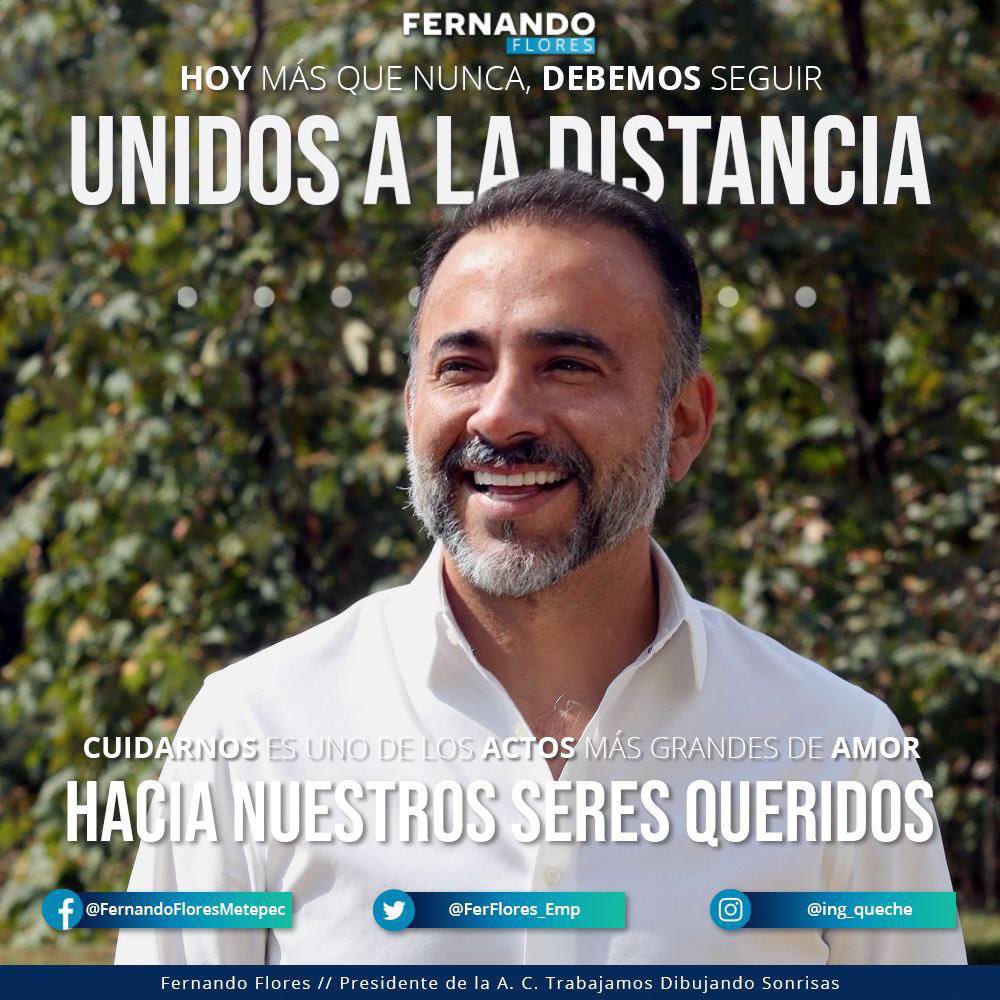 FerFlores_Emp's tweet image. Recuerda que debemos seguir #cuidándonos, pues sólo así saldremos adelante, ¡no te arriesgues, ni arriesgues a los tuyos! #EnCasa