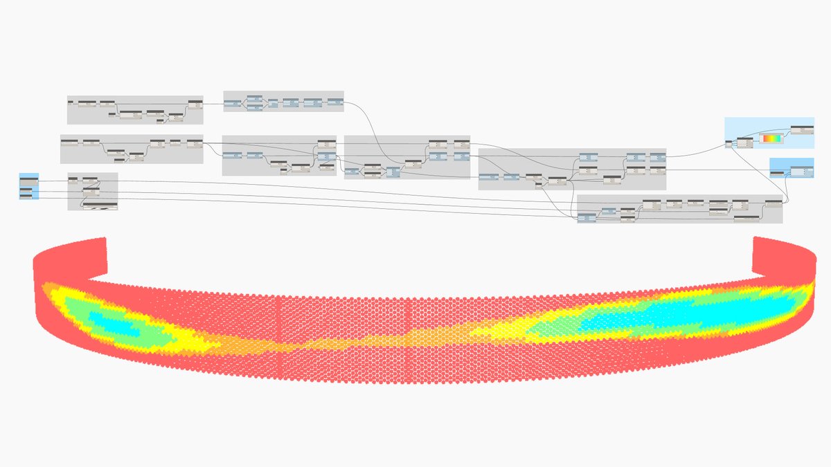 Helping design teams customize façade patterning with the help of <a href="/DynamoBIM/">Dynamo</a> never gets old! 🌈