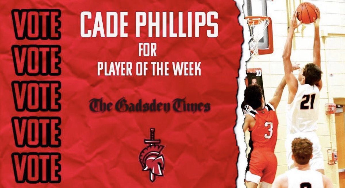 WestbrookHoops's tweet photo. Once Again Time to Vote for @CadePhillips16 as Etowah County Player of the Week!

Vote Here: https://t.co/diooPozYJj https://t.co/C8I7Kn4L5R