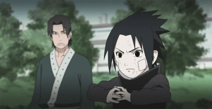 The desire to surpass his older brother would turn into a desire to avenge him. The symbol of wrong in the world went from Itachi to the leaf; to the elders that ordered the mission, to the system that willingly commits genocide for peace.