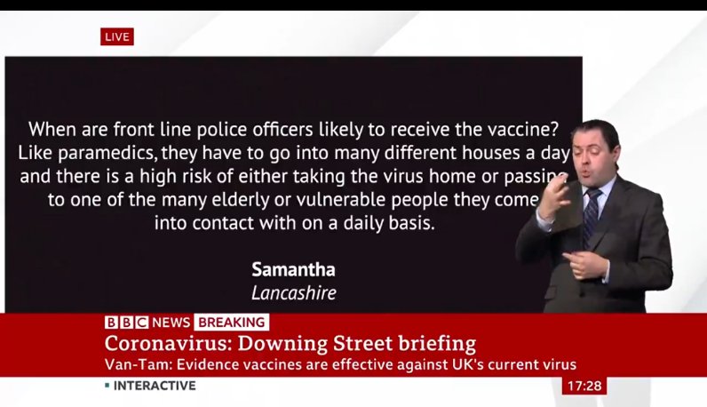 To have a resilient police service frontline colleagues need to be vaccinated. As the Met Commissioner said last month

“In many other countries, police officers and law enforcement colleagues are being prioritised and I want my officers to get the vaccine. I am baffled really.”