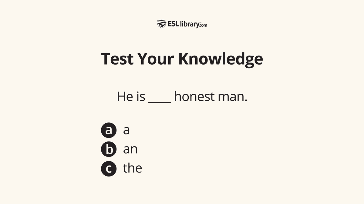 ElliiLearning's tweet photo. Once youโve mastered the use of "a," "an" and "the," learn about more complex articles with our great grammar lesson for intermediate students. https://t.co/XLfk2KXwgU
ยท
#eslGrammar #EnglishArticles #grammar
(The answer is B ๐ ) https://t.co/IQ7xn7eWOj
