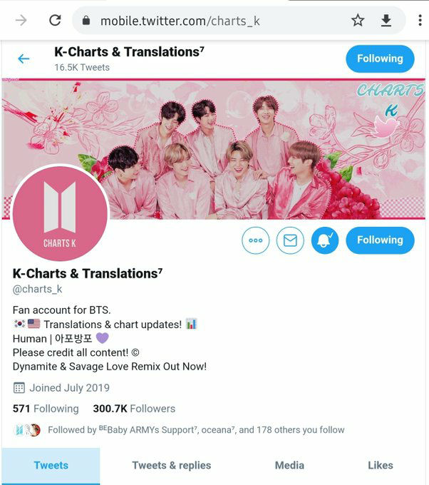 Interested in BTS' Chart Domination? -  @btschartdataHow about Korean Charts? -  @charts_kWhat to Trend? -  @BangtanTrendsGuidance, Tutorial and information on Voting for  #BTS? -  @btsvotingorg   #BTSARMY  @BTS_twt