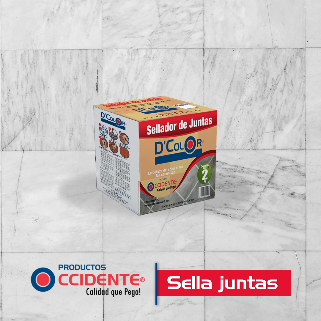 Para dar un aspecto más estético a tus pisos tenemos #SellaJuntas hecha para cubrir esos espacios que quedan entre las baldosas y además le da protección al revestimiento.