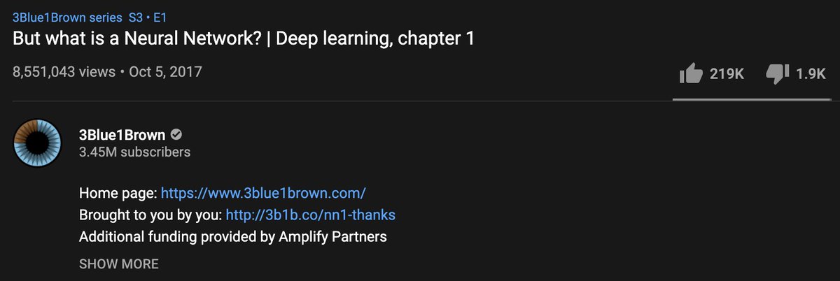 Well, I'm skipping like 300 layers of complexity here.We should start talking about neural networks and build from that idea, but that'll be boring, and I'm sure you've heard of them before.If you want a refresher, here is an amazing video: 5/