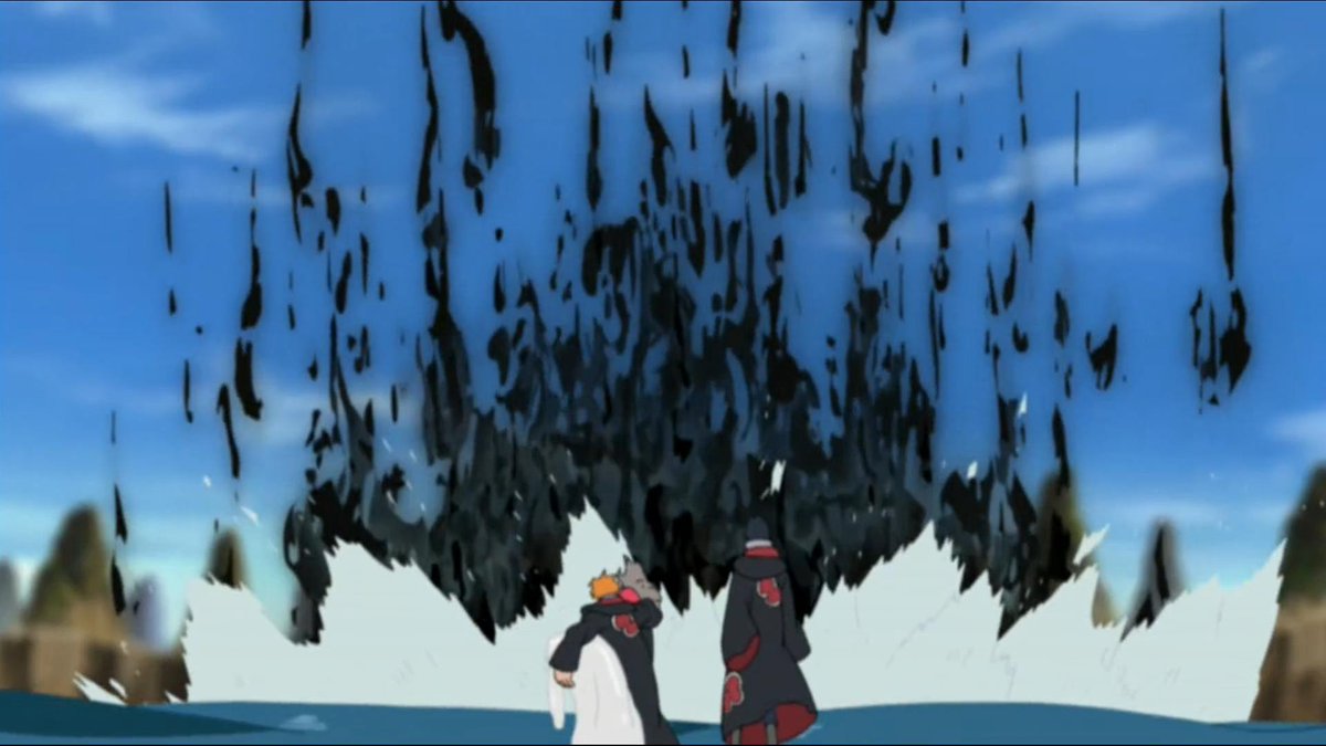 During the fight against Bee, Sasuke awakens amaterasu. These “tools” aka Taka deeply cared for Sasuke. During this fight they risked everything to protect him; he reciprocated those feelings and they reminded him of team 7. Once again his bonds were the source of his power.