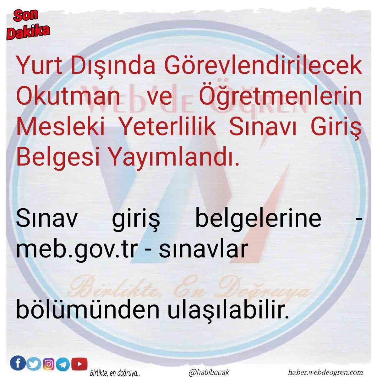 Güncel eğitim, haber ve duyurular için bizi İnstagramdan takip edebilirsiniz.
instagram.com/webdeogren