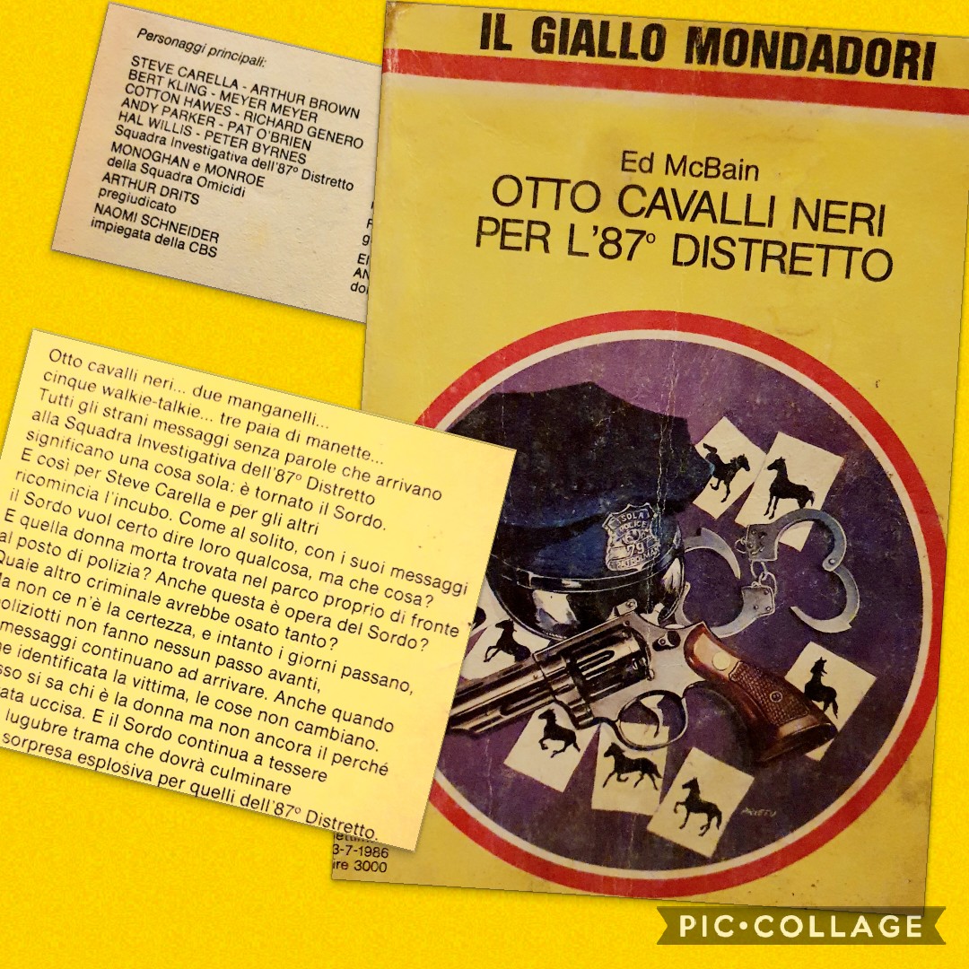paolaxmi's tweet image. #scritturebrevi 
9/2
Facile trovare un libro interessante rovistando nella libreria dei romanzi di avventura o thriller o gialli e questo è una vera chicca, basta guardare chi sono i personaggi principali!
Per #lipogiro 
#certezza /+S
#identificare /+F
#culminare /+M