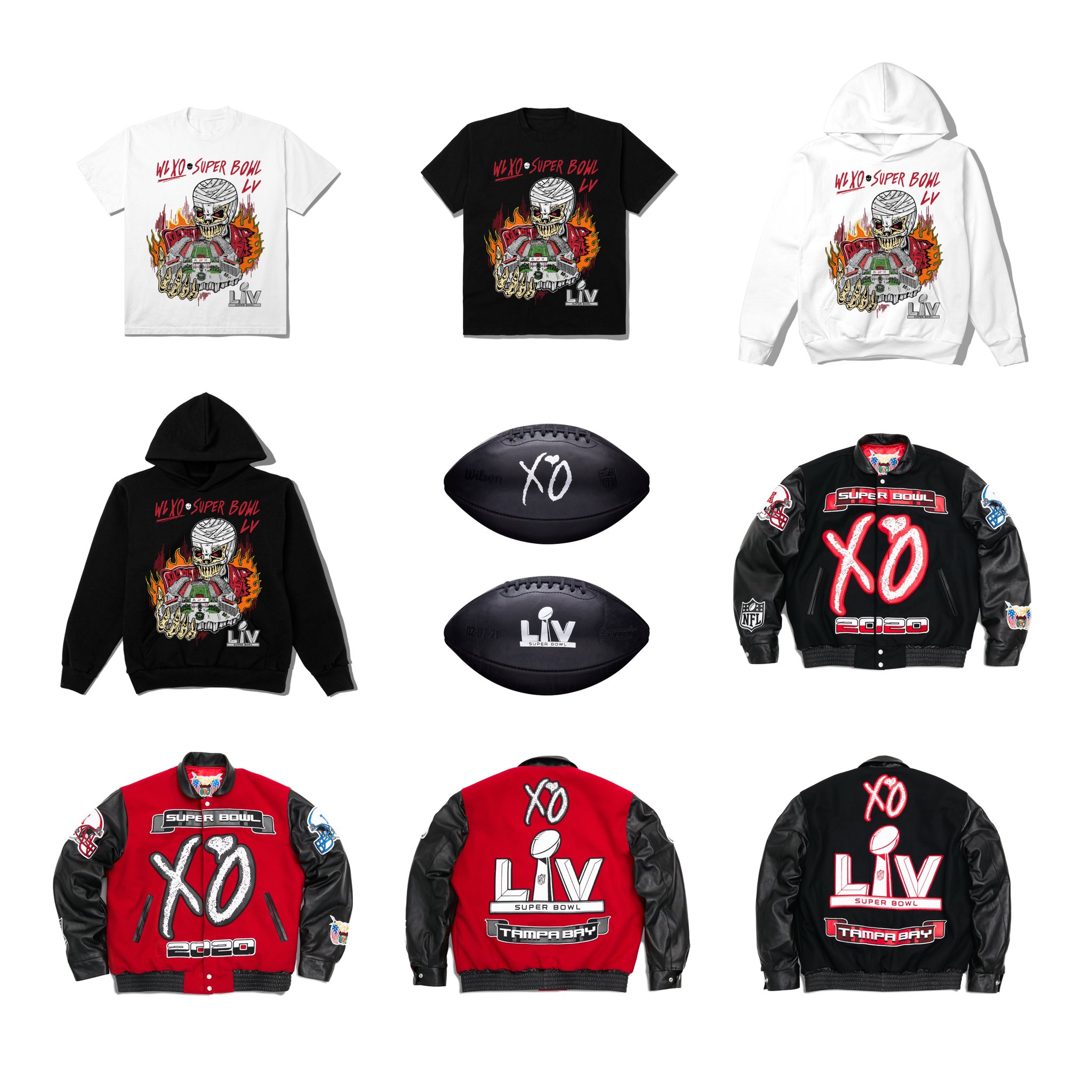 xo the weeknd clothing