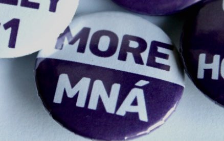 Today marks another important date. We are exactly one month away from International Women’s Day. We’d love to send you a More Mná badge to mark it this year. E-mail holly.cairns@oir.ie with your address and we’ll get them out to you ASAP. #InternationalWomensDay2021  #MoreMná