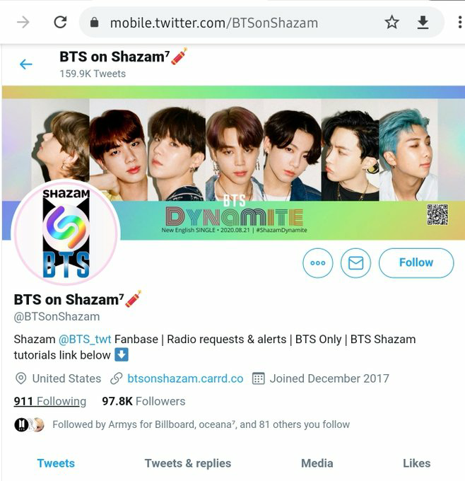 Stats and strategies on charting BTS? YouTube:  @btsyoutubedataSpotify:  @bts_spotifydataTikTok:  @BangtanOnTikTokShazam:  @BTSonShazam  #BTSARMY  @BTS_twt