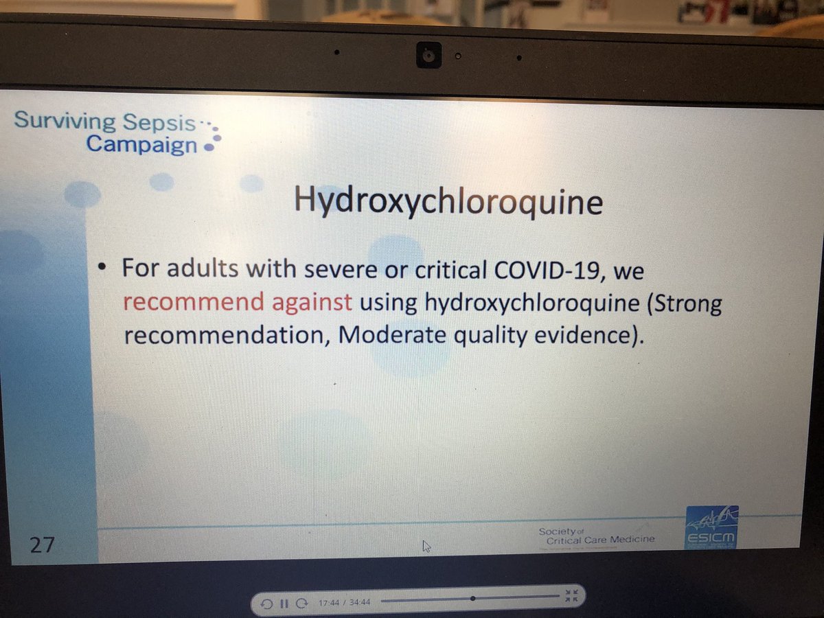 Hydroxychloroquine Recommend AGAINST. #CCC50