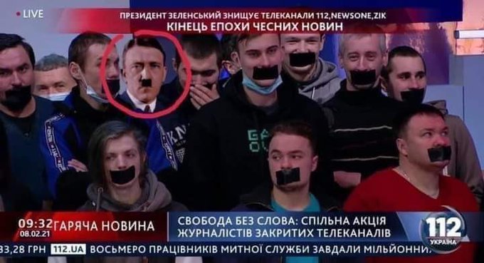 Акція під офісом каналу "Наш": втретє за тиждень його вимагають закрити - Цензор.НЕТ 6194