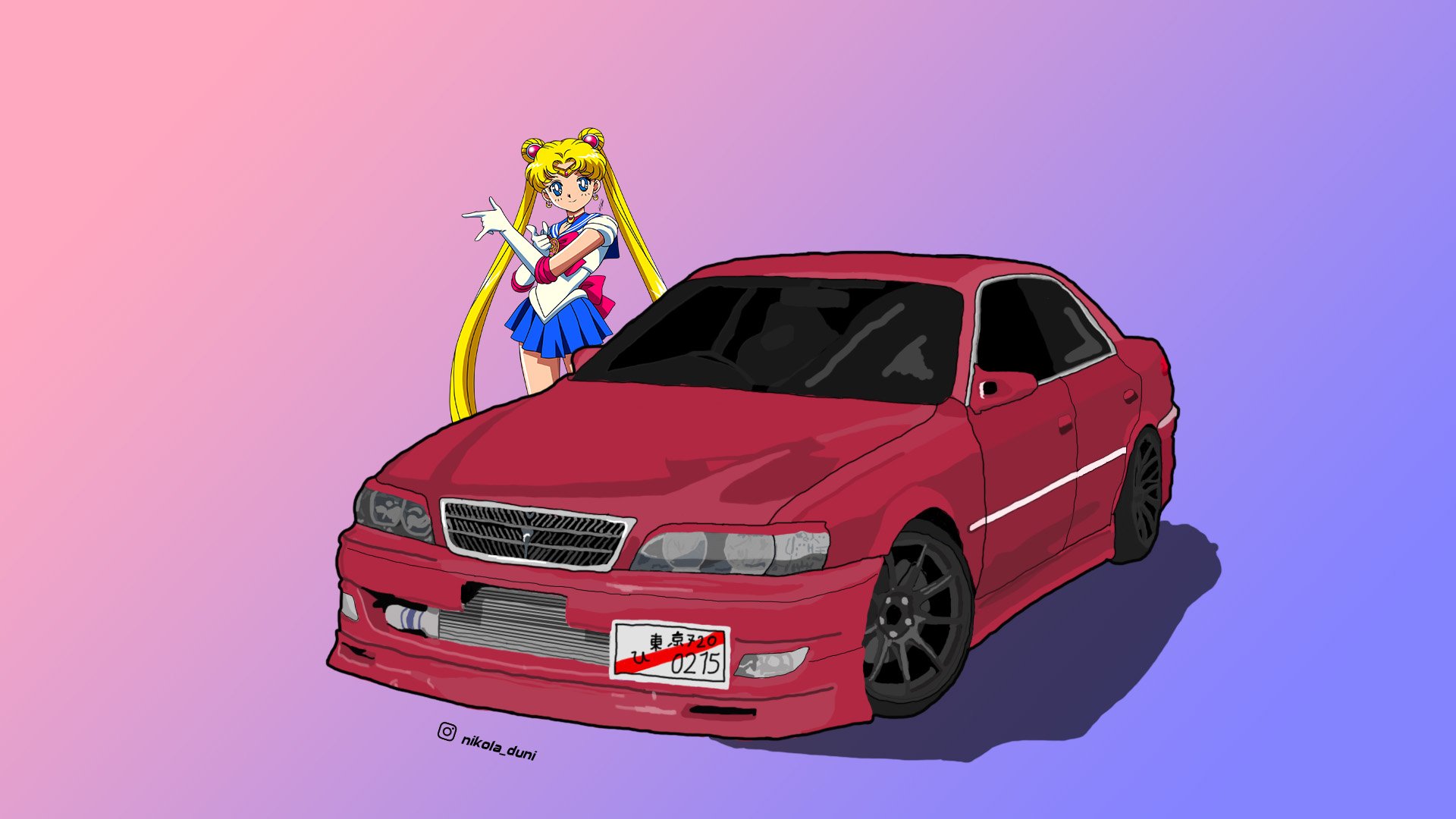 Anime Cyberpunk Car by ArtificialHub on DeviantArt