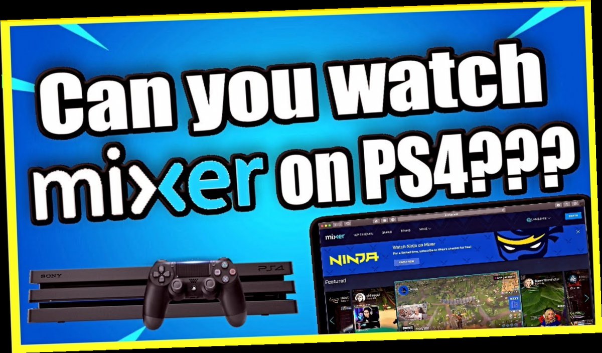 Can You Download Mixer On Ps4 Twitter can-you-download-mixer-on-ps4-twitter