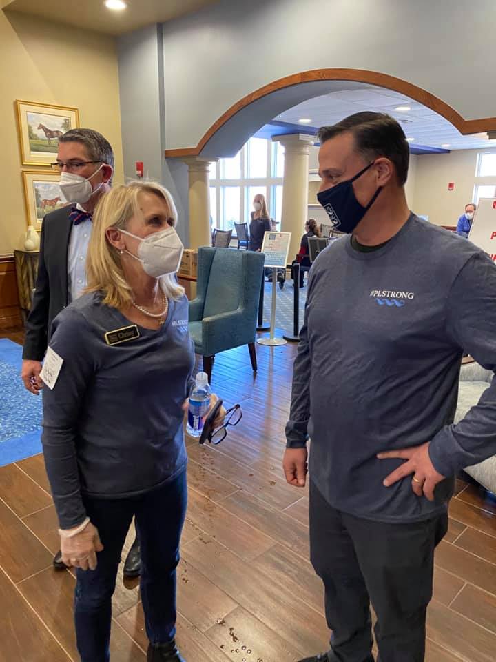 NYSenPalumbo's tweet photo. Last week my office worked with Peconic Landing making it a Point of Distribution site for COVID vaccines for independent living residents &amp; the general public—a tremendous success. I will fight for all senior communities to ensure we vaccinate our most vulnerable population. https://t.co/r27mq7cnjI