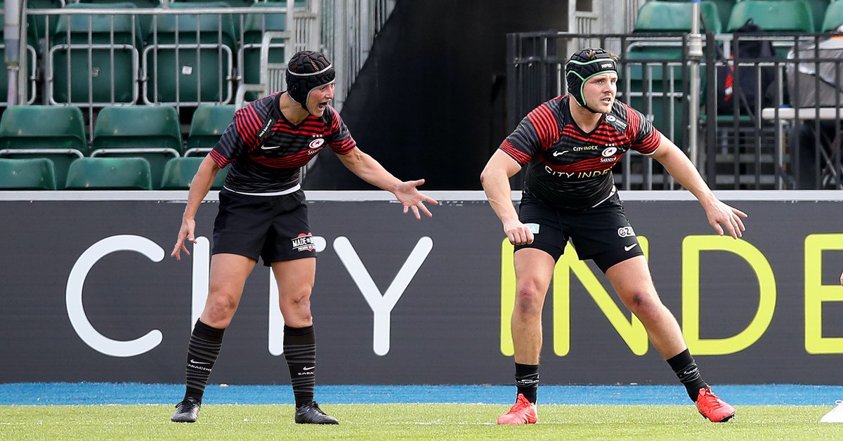 We have not one but two live streams for you this weekend! ✌️

⚫ Saracens Men vs Doncaster Knights on Saturday
🔴 Saracens Women vs Gloucester-Hartpury on Sunday

Become a Wolfpack member for FREE to watch both 🐺

More details 👉 bit.ly/3qeJdKk

#StrongerTogether