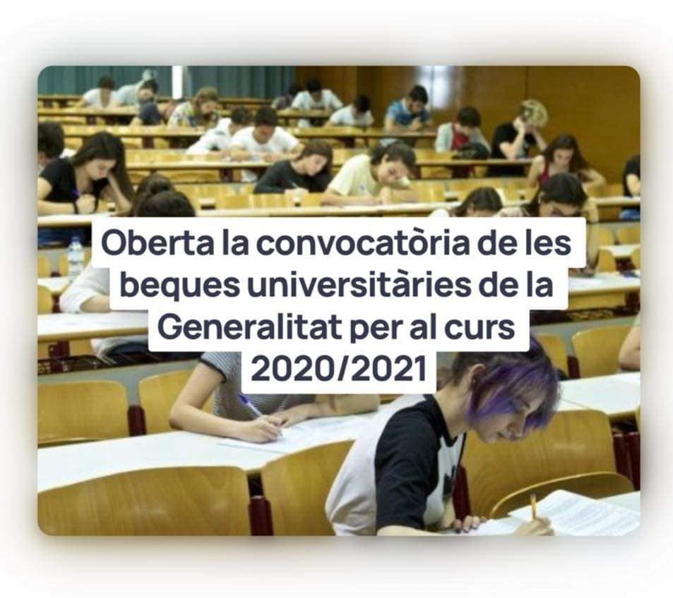 C_per_Paterna's tweet photo. 🗓 Fins al 8 de Març pots presentar la teua sol·licitud per a les beques universitàries de la Generalitat per a aquest curs

📲 Tens tota la informació ací👇 https://t.co/4ClsXGkPa4 https://t.co/L7zX7LzeD8