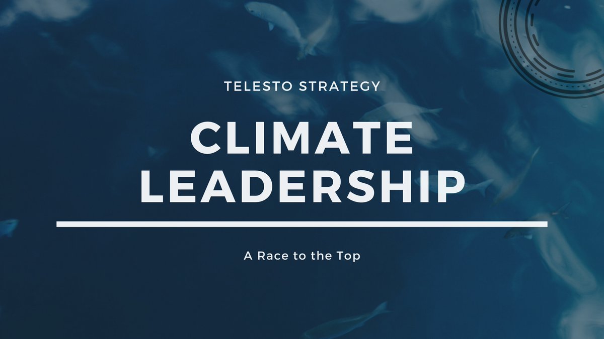 Is your organization's leadership ready to take on a zero emissions future? Learn with us this week more about true climate leadership and how to start putting climate aspiration into action as part of your organization's growth strategy.
telestostrategy.com/climate-leader…