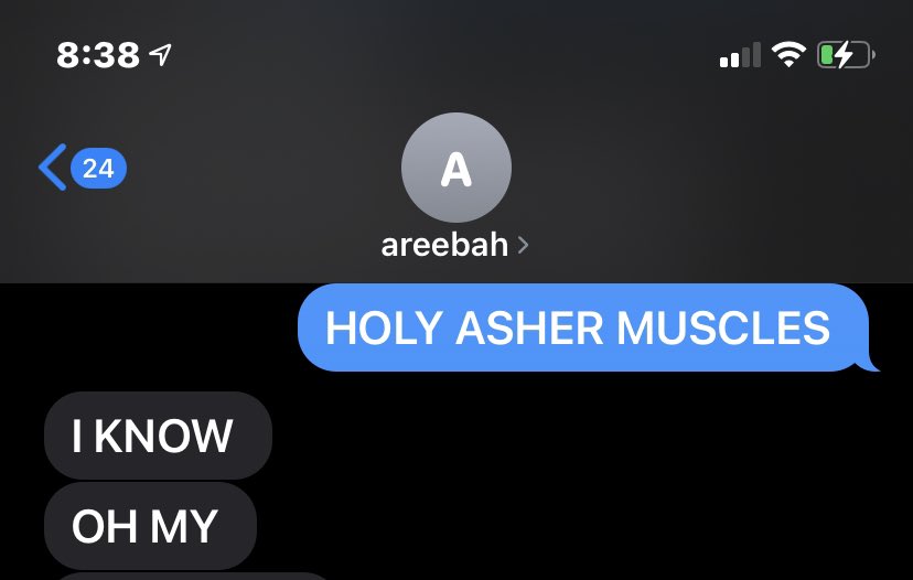 me & areebah obsessing over asher a thread  @bemyselfdjs
