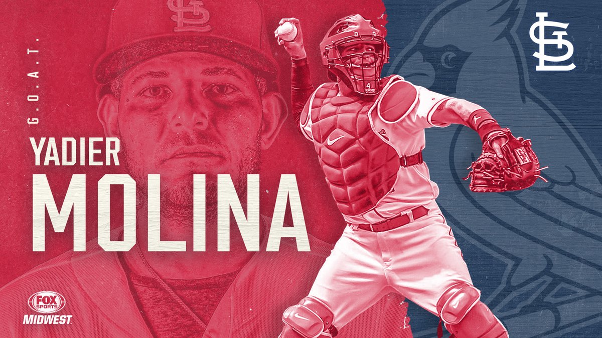 Welcome back, Yadi! The 🐐 returns for an 18th season in St. Louis! #STLCards