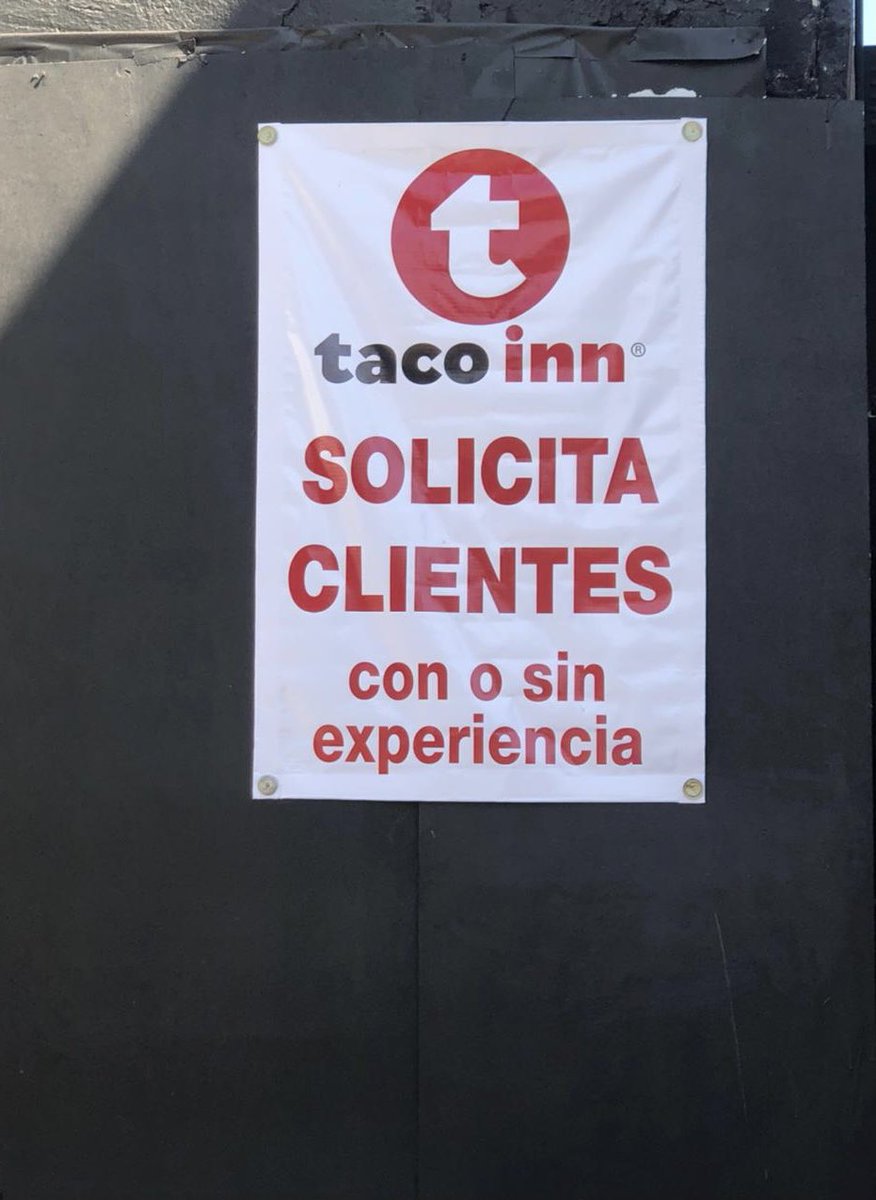 SilviaGeorgina's tweet photo. Apoyemos al #TacoInn Revolución! El primero en abrir hace 50 años, no merece desaparecer. Compartan 🙏🏻 https://t.co/VUW8ZJL2Gv