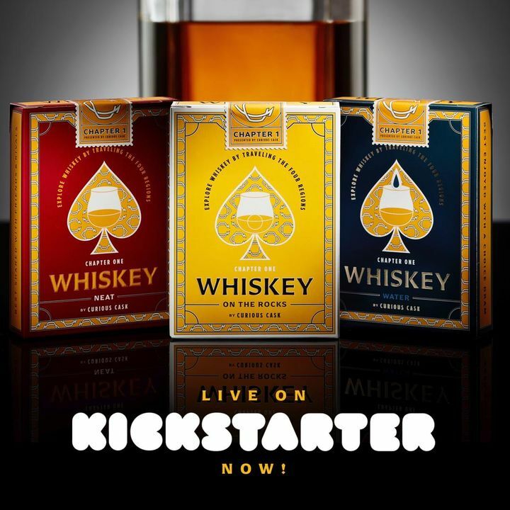 Shot of Whiskey Playing Cards.” Best enjoyed with a choice dram. Live on Kickstarter just now! ift.tt/3ju0wEX ift.tt/1lXH7IB