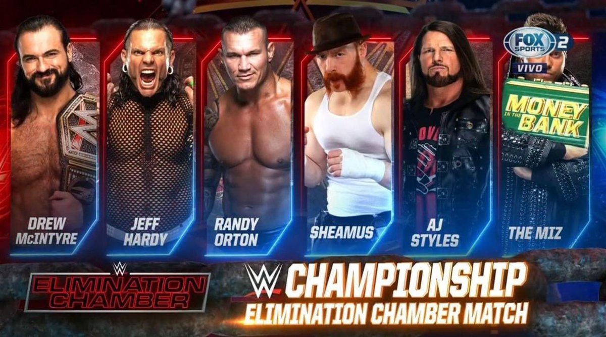 conciertos_y's tweet photo. Hola fanáticos de la wwe...
Se acaba de anunciar las super estrellas que participarán en la lucha por el campeonato de WWE en la cámara de la eliminacion!!
-Joel Solis
#wwe #CDMX #hype #ELIMINATIONCHAMBER #ECMX https://t.co/JVLhr2y7Me
