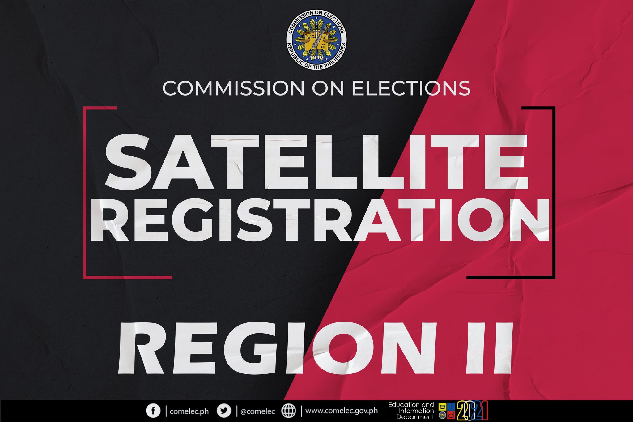 COMELEC on Twitter "Here are the satellite registration offices in