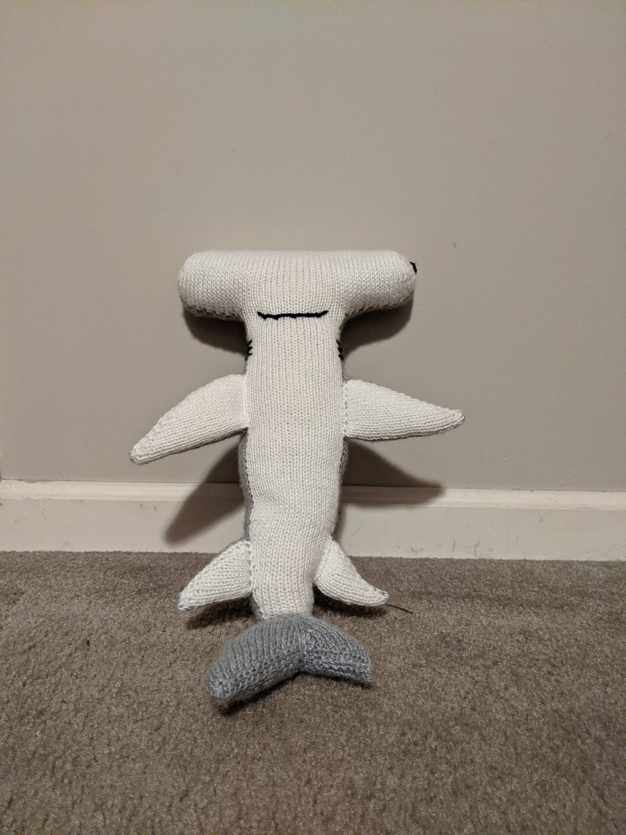 When's shark week? #handmadewithlove #knitting