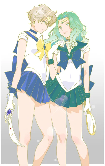 #海王みちる #天王はるか 