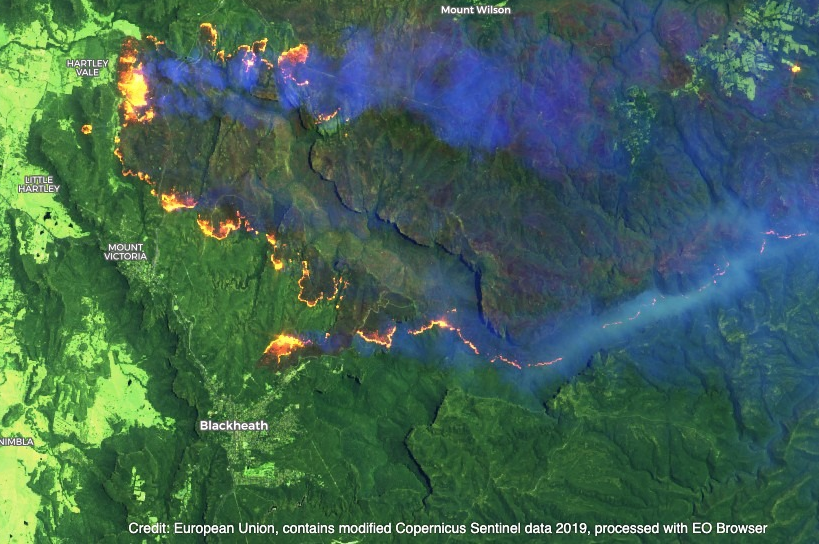 6. More fire suppression-induced burning -- both hazard reduction burning and active firefighting ('back-burning')A large effect. Fair bit of the 2020 burning in the Blue Mountains was NSW RFS mega-backburning, done for active 'firefighting' purposes. https://twitter.com/Gergyl/status/1270294316242485248?s=20