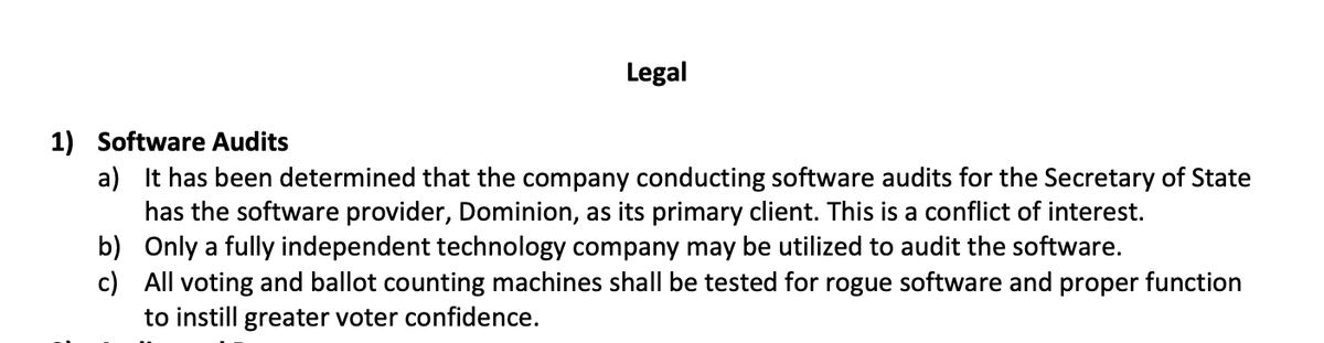 I'd like to introduce the GAGOP to the EAC certification process, the NVRA and the Electronic Registration Information Center.