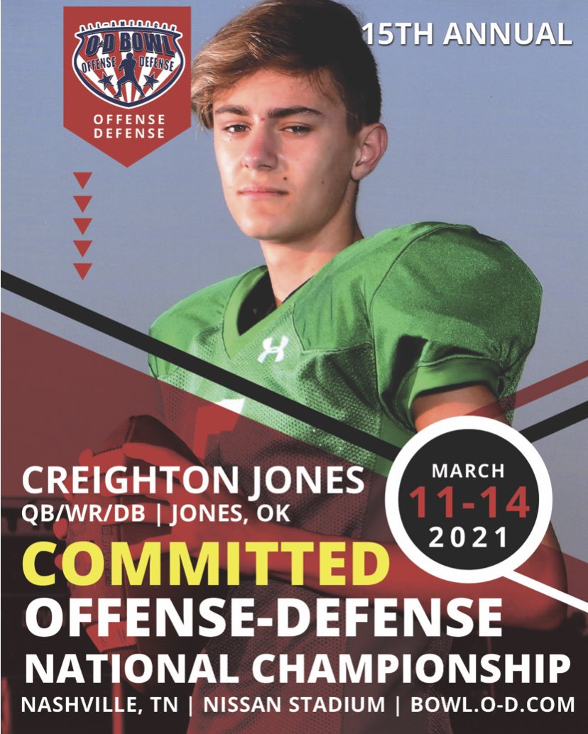 JonesCreighton's tweet photo. Always appreciate/humbled by the opportunity from @ODFBall to go compete and show my craft! ππΌ! Letβs go! #qbi trained #Jonesguy #biggerthanfootball https://t.co/SFZmTYofZx