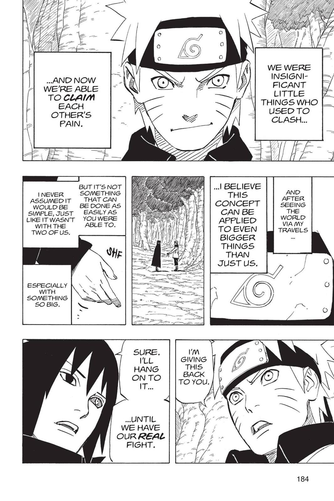 VIZ on X: Naruto's gotten stronger Sasuke. BELIEVE IT!