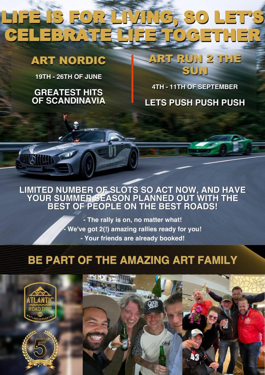 The <a href="/RoadAtlantic/">AtlanticRoadTrip</a> are making plans again.