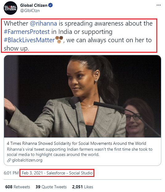 Knowing that  #Gates & the  #WorldBank are the primary funders bankrolling  #GlobalCitizen - when it highlights  #farmersprotests (or anything else), we need to ask the question - why? What do they hope to achieve? Your energy harnessed & channeled to where? Serving who/what?  #BLM