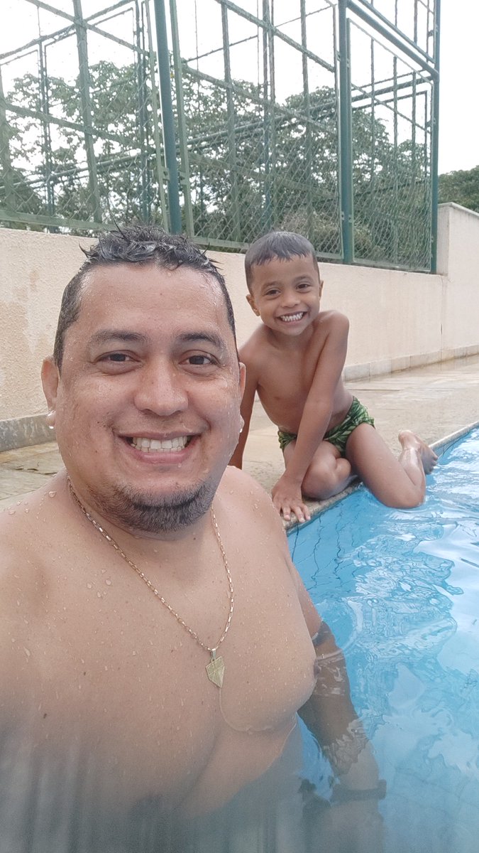 Sorriso lindo do papai